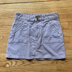American Eagle Corduroy Skirt size: 0R